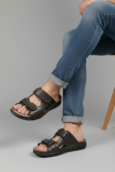 Mules Homme Ultra-Flexibles à Brides Ajustables | Confort Sportif