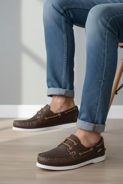 Chaussure mocassins Classique pour Homme | Élégance Estivale Tunisie