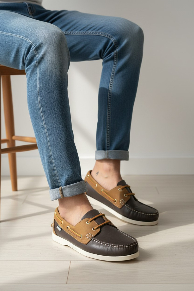 Chaussure mocassins Classique pour Homme | Élégance Estivale Tunisie