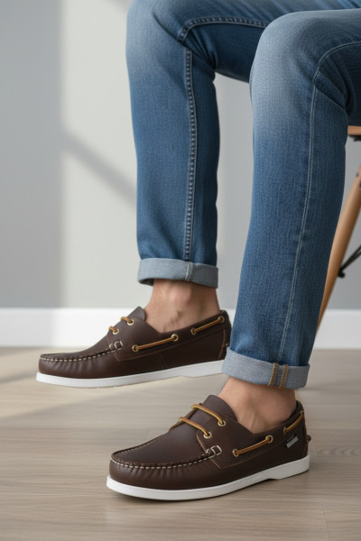 Chaussure mocassins Classique pour Homme | Élégance Estivale Tunisie