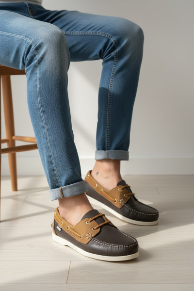 Chaussure mocassins Classique pour Homme | Élégance Estivale Tunisie