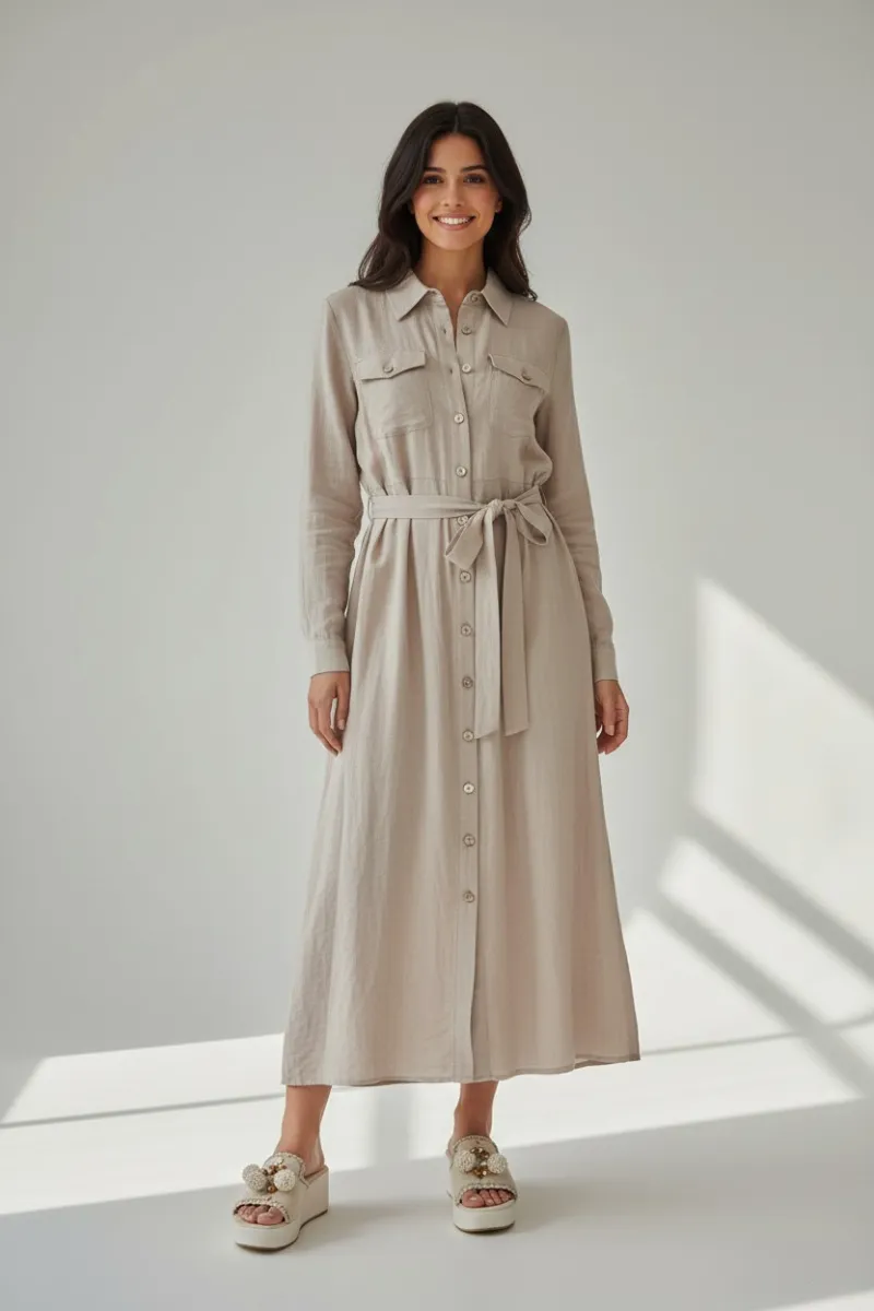 Robe Longue Femme Élégante et Moderne | Mode Femme Tunisie