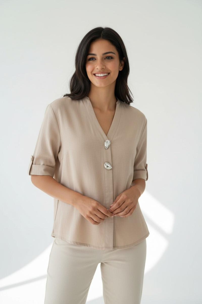 Chemise Kamraya Femme Élégante et Tendance en Tunisie