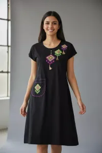 Jebba Femme Courte & Moderne | Broderies et Pompons | Tunisie