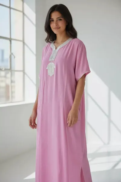 Jebba Dame Motif Khomsa | Vente de Vêtements Femme en Tunisie
