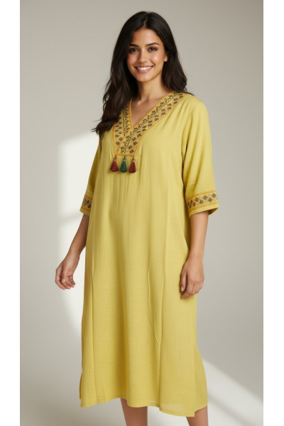 Jebba Dame Mi-Longue Élégante | Vente Vêtements Femme Tunisie