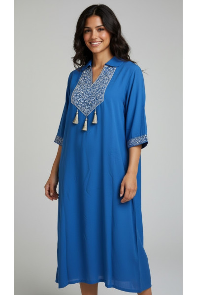 Jebba Femme Mi-Longue Élégante | Mode Femme Tunisie