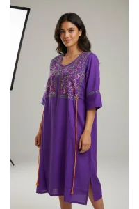 Jebba Dame Mi-Longue à Fleurs | Mode Femme Tunisie