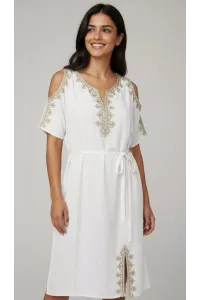 Jebba Femme Mi-Longue Moderne | Artisanat Tunisien Chic
