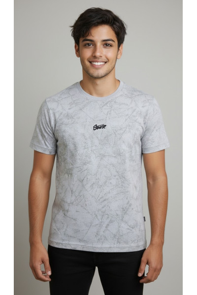 T-Shirt Homme Motif Graphique | Mode Homme Tunisie