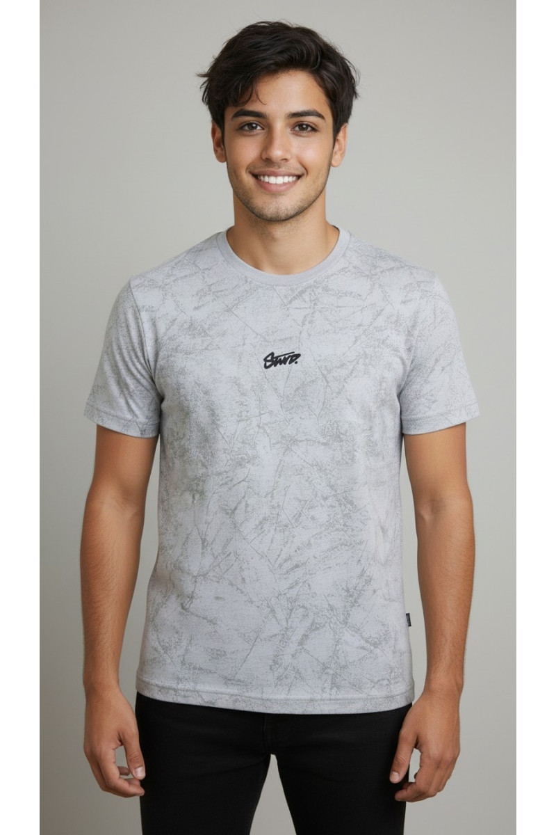 T-Shirt Homme Motif Graphique | Mode Homme Tunisie