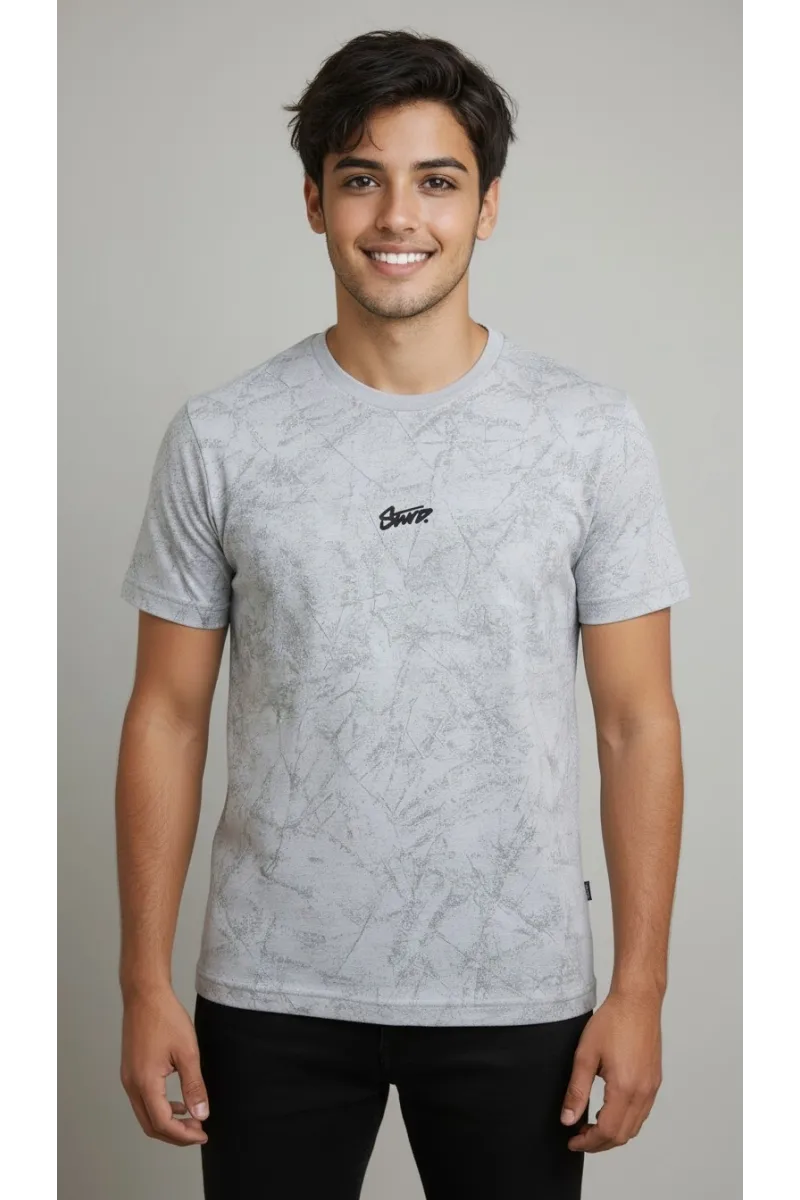 T-Shirt Homme Motif Graphique | Mode Homme Tunisie