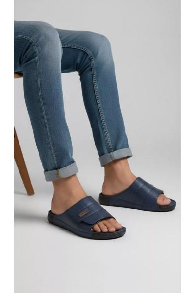 Mules pour Homme à Scratch Ajustable et Semelle Confort | Tunisie