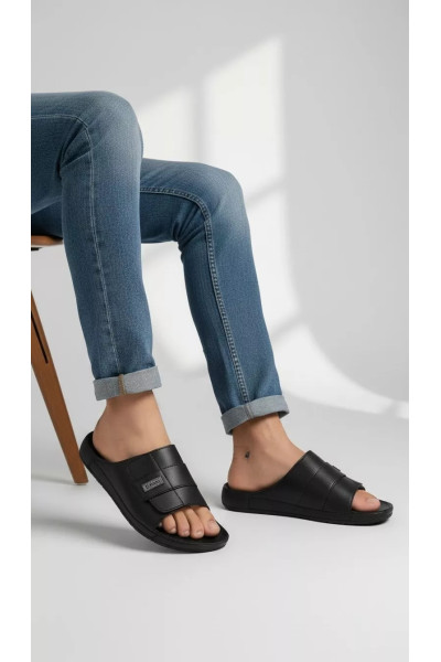 Mules pour Homme à Scratch Ajustable et Semelle Confort | Tunisie