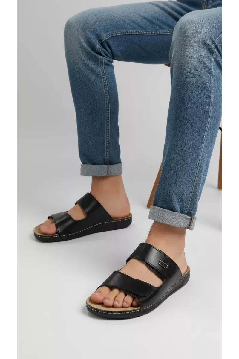Mules pour Homme à Double Scratch Ajustable | Tunisie