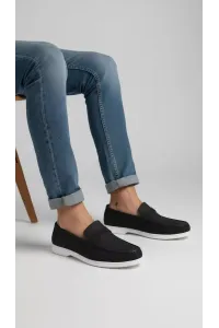 Chaussures Mocassins Homme Bimatière à Semelle Sneaker | Tunisie