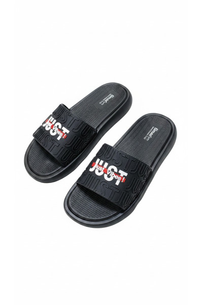 Claquettes Homme Tendance "Just Good Vibes" | Tunisie