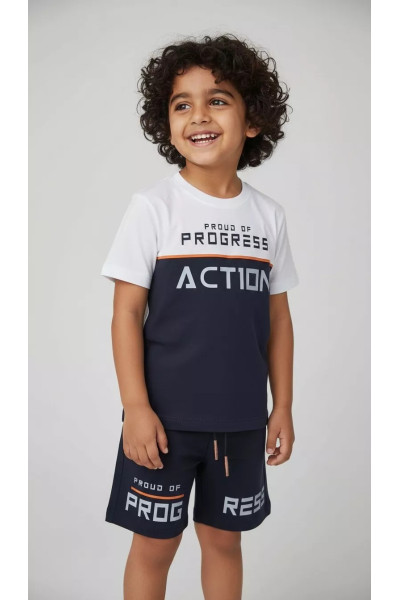 Ensemble Été Garçon Action - T-shirt & Short Sportswear | Tunisie