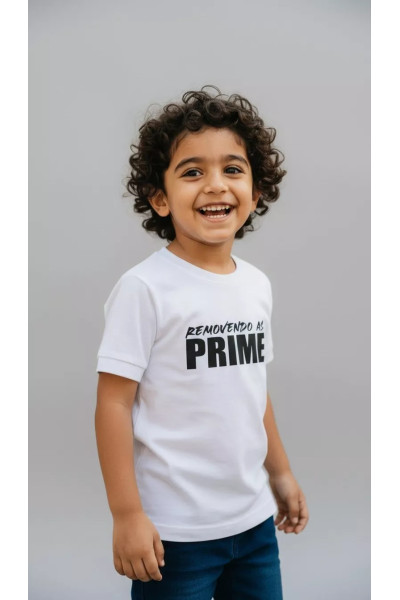 T-shirt Manches Courtes Garçon Prime - Style Casual | Tunisie