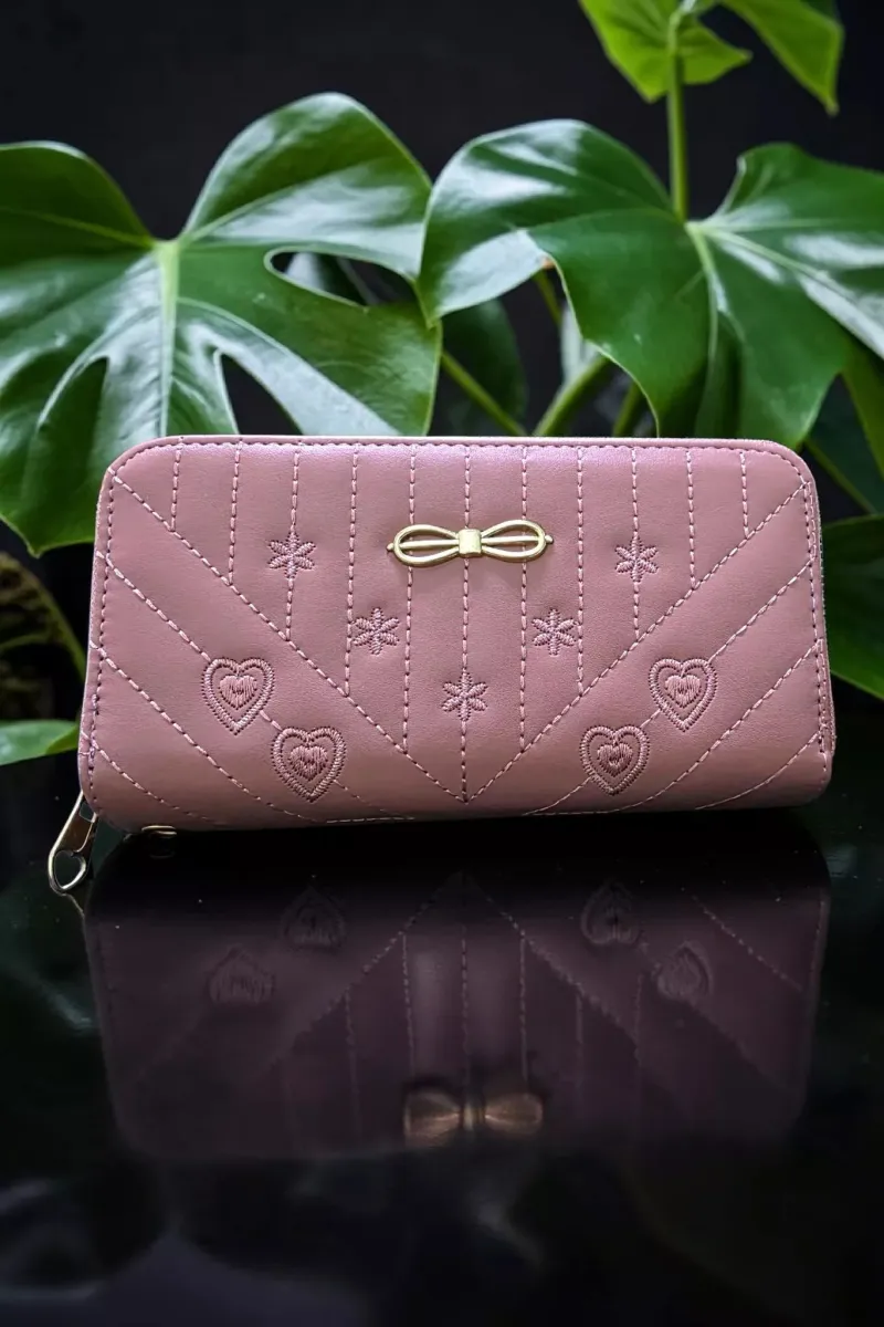 Portefeuille Femme Tendance en Tunisie | Compagnon Chic & Brodé