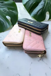 Portefeuille Femme Tendance en Tunisie | Compagnon Chic & Brodé