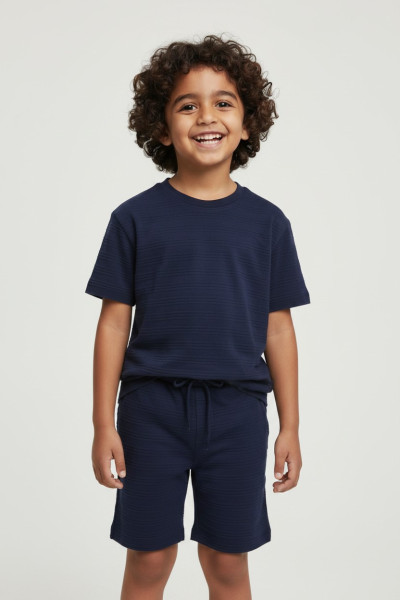Ensemble Garçon T-shirt & Short - Tenue Confortable Enfant | Tunisie