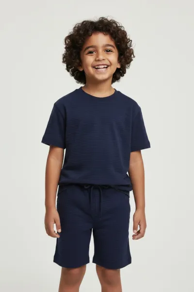 Ensemble Garçon T-shirt & Short - Tenue Confortable Enfant | Tunisie