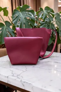 Sac Seau Toile Femme Tunisie | Ensemble Cabas & Pochette Chic