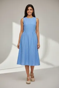 Robe Femme Rayée Élégante - Style Moderne & Confort | Tunisie