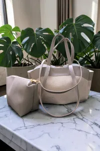 Sac Cabas Bimatière Femme Tunisie | Ensemble Sac & Pochette Chic