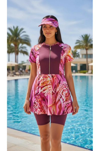 Maillot de Bain Modeste Femme Tunisie | Ensemble Burkini Chic