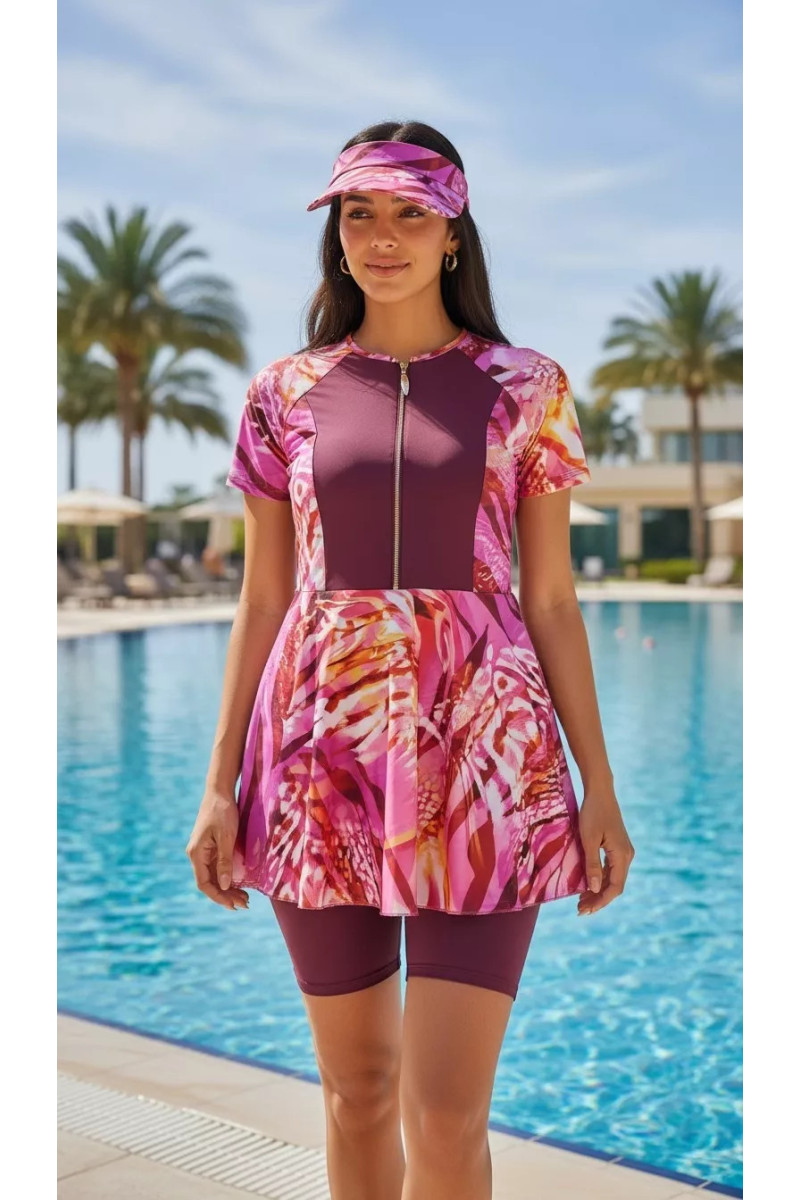 Maillot de Bain Modeste Femme Tunisie | Ensemble Burkini Chic