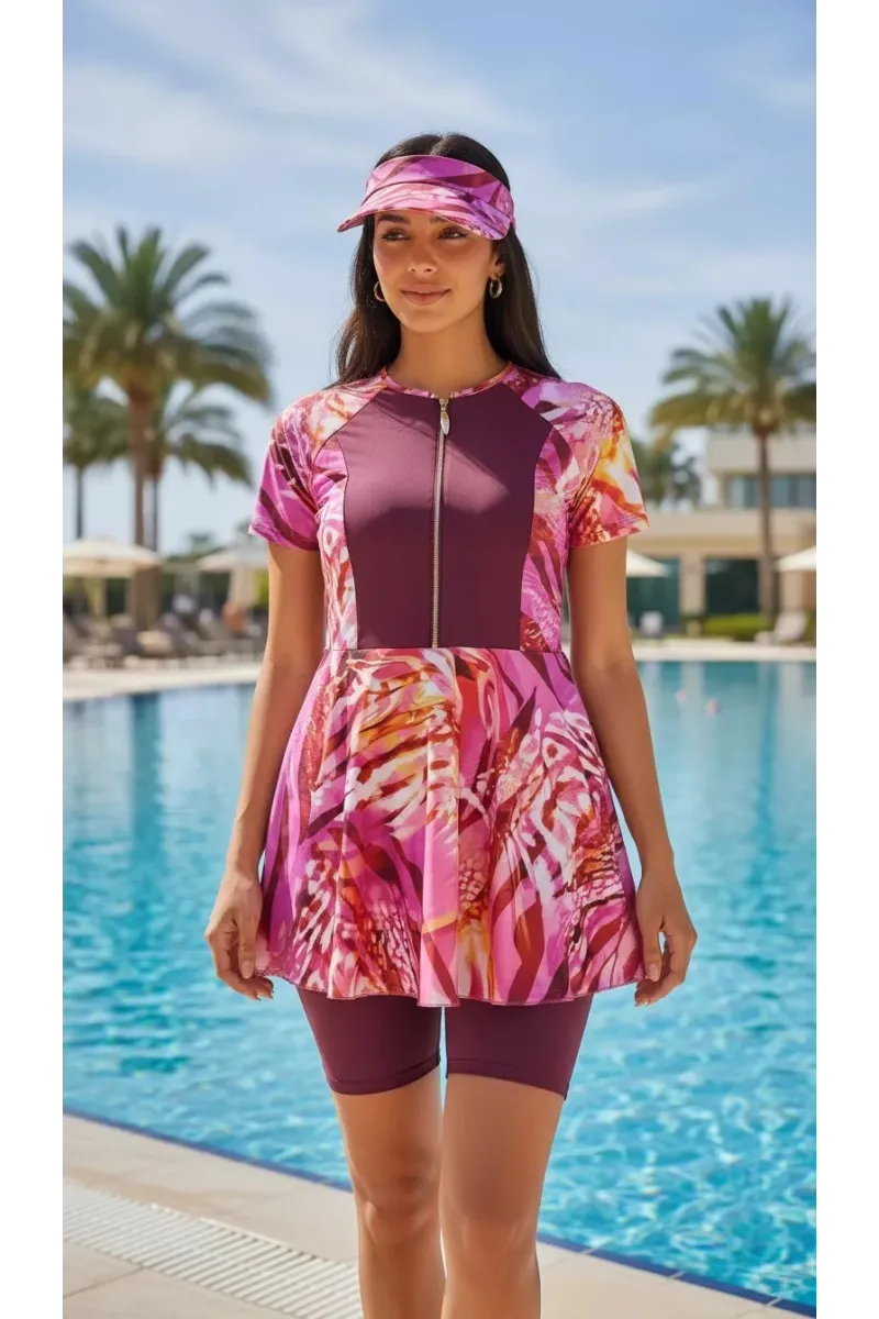 Maillot de Bain Modeste Femme Tunisie | Ensemble Burkini Chic