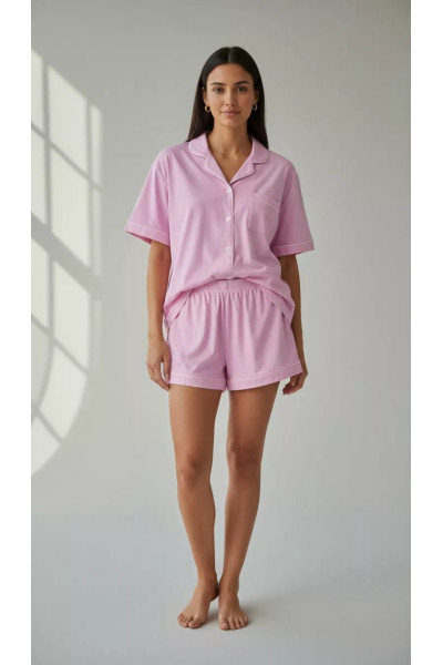 Pyjama Court Femme Tunisie | Ensemble de Nuit Confort & Chic