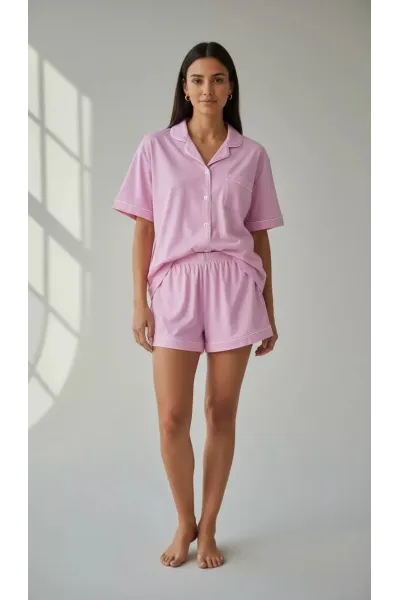 Pyjama Court Femme Tunisie | Ensemble de Nuit Confort & Chic