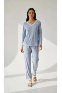 Pyjama Long Femme Tunisie | Ensemble de Nuit Dentelle & Confort