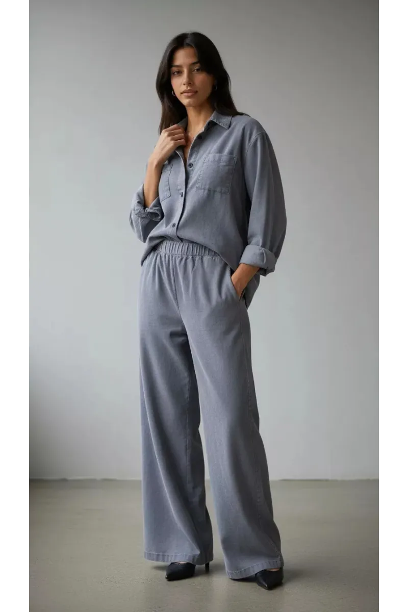 Ensemble Denim Femme Tunisie | Total Look Jean Fluide & Chic