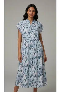 Robe Fleurie Femme Tunisie | Robe-Chemise Longue & Fluide Chic