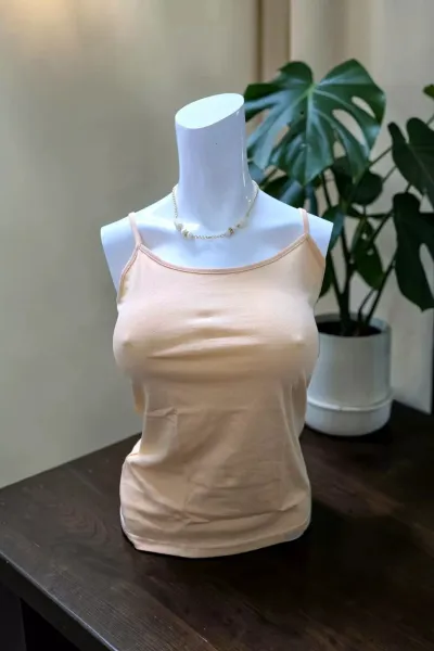 Débardeur Basique à Fines Bretelles Femme Tunisie | Top Léger Chic
