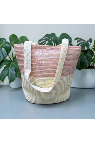 Sac Cabas Tressé Femme Style Bohème & Estival | Mode Tunisie