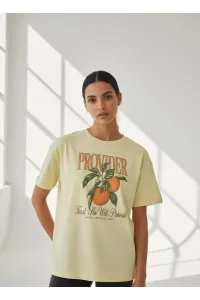 T-shirt Oversize Femme "Provider" à Imprimé Fruits | Mode Tunisie