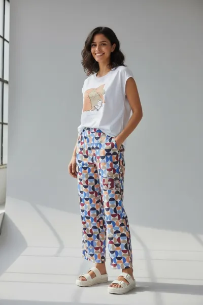 Pyjama Femme Motif Ourson & Message Fun | Confort & Style Tunisie
