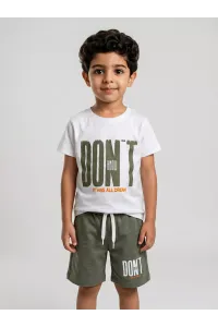 Ensemble T-shirt & Short Garçon Tunisie | Mode Enfant Casual