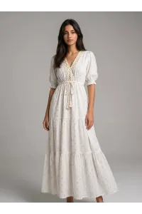 Robe Longue Fluide pour Femme Tunisie | Style Bohème & Chic