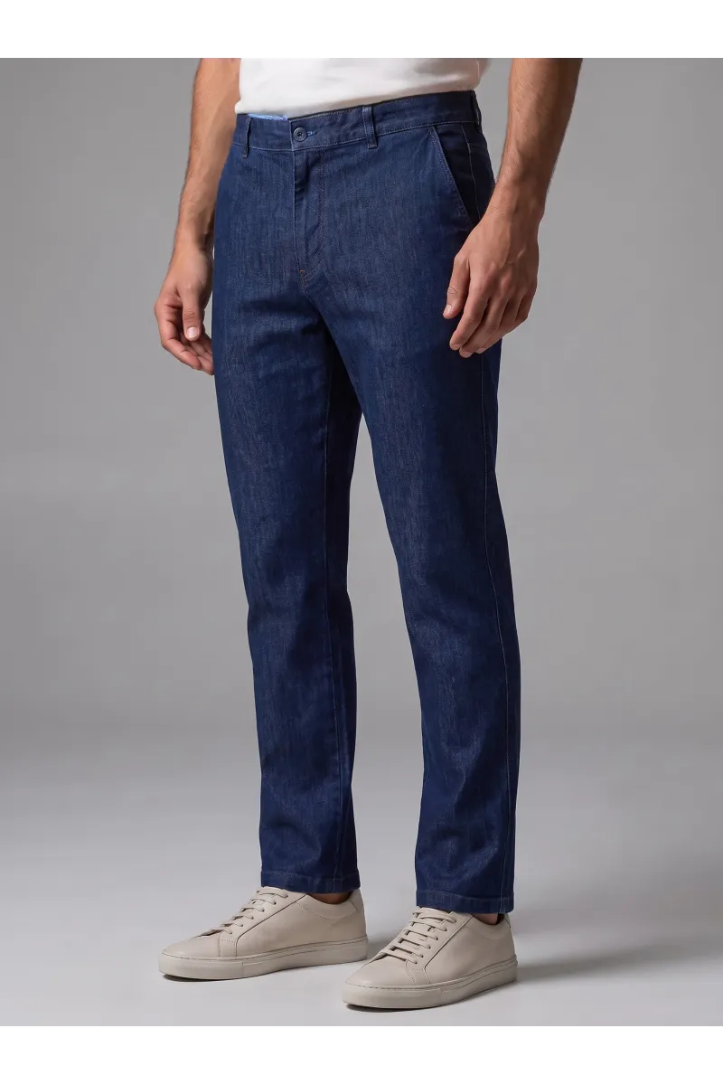 Pantalon Homme Coupe Droite Style Denim Chic | Tunisie