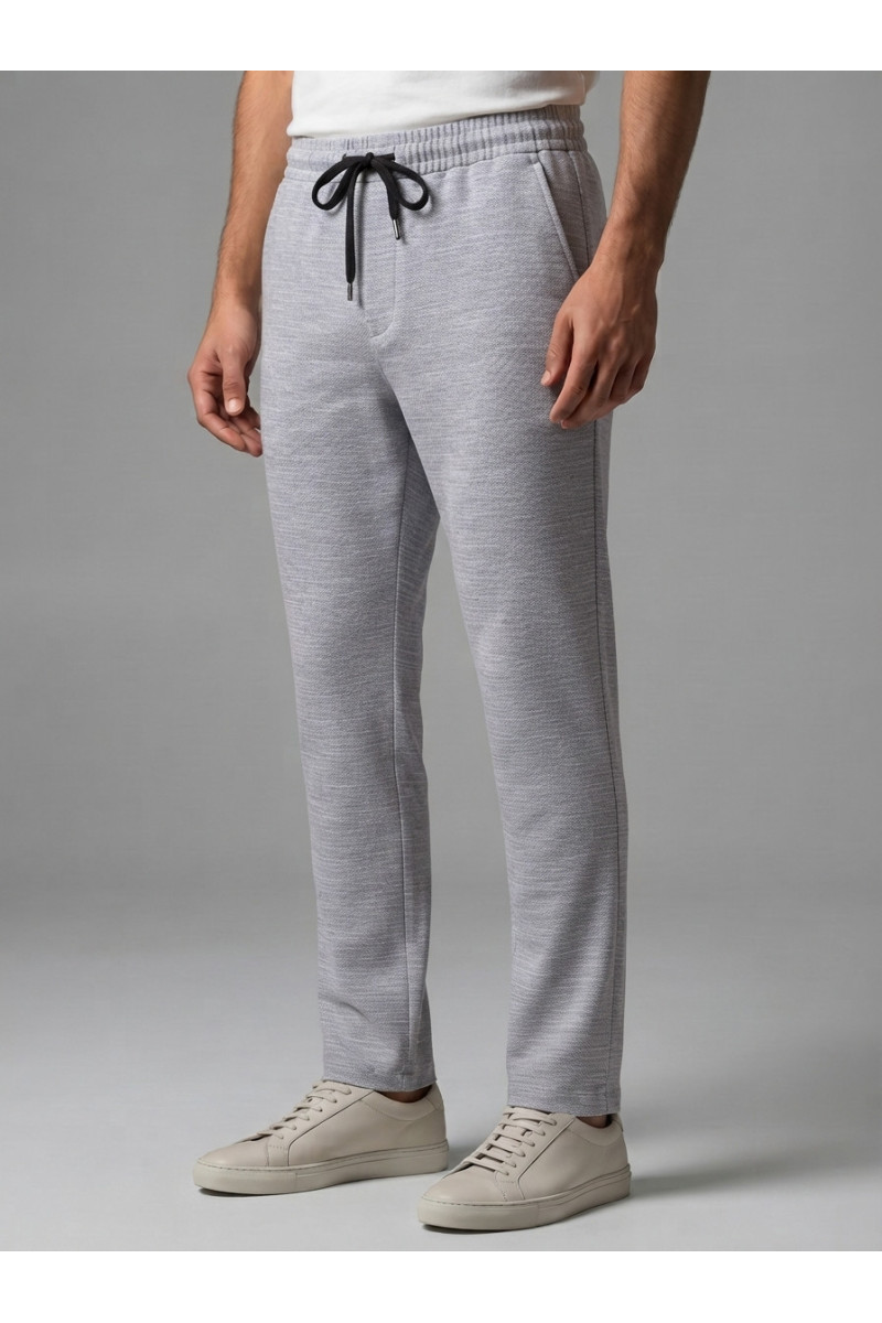 Pantalon Kamraya Casual Texturé avec Cordon Homme | Tunisie