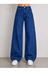 Pantalon Jean Coupe Baggy Ample et Structurée Femme | Tunisie