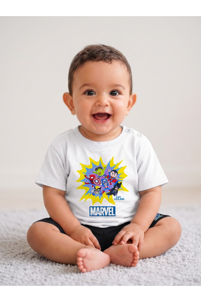 Ensemble Été Bébé Garçon T-shirt "Marvel" & Short Confort | Tunisie