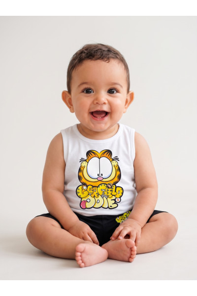 Ensemble Été Bébé Garçon Débardeur "Garfield & Odie" & Short | Tunisie