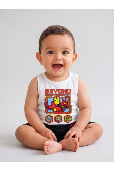 Ensemble Été Bébé Garçon Débardeur "Avengers" & Short | Tunisie